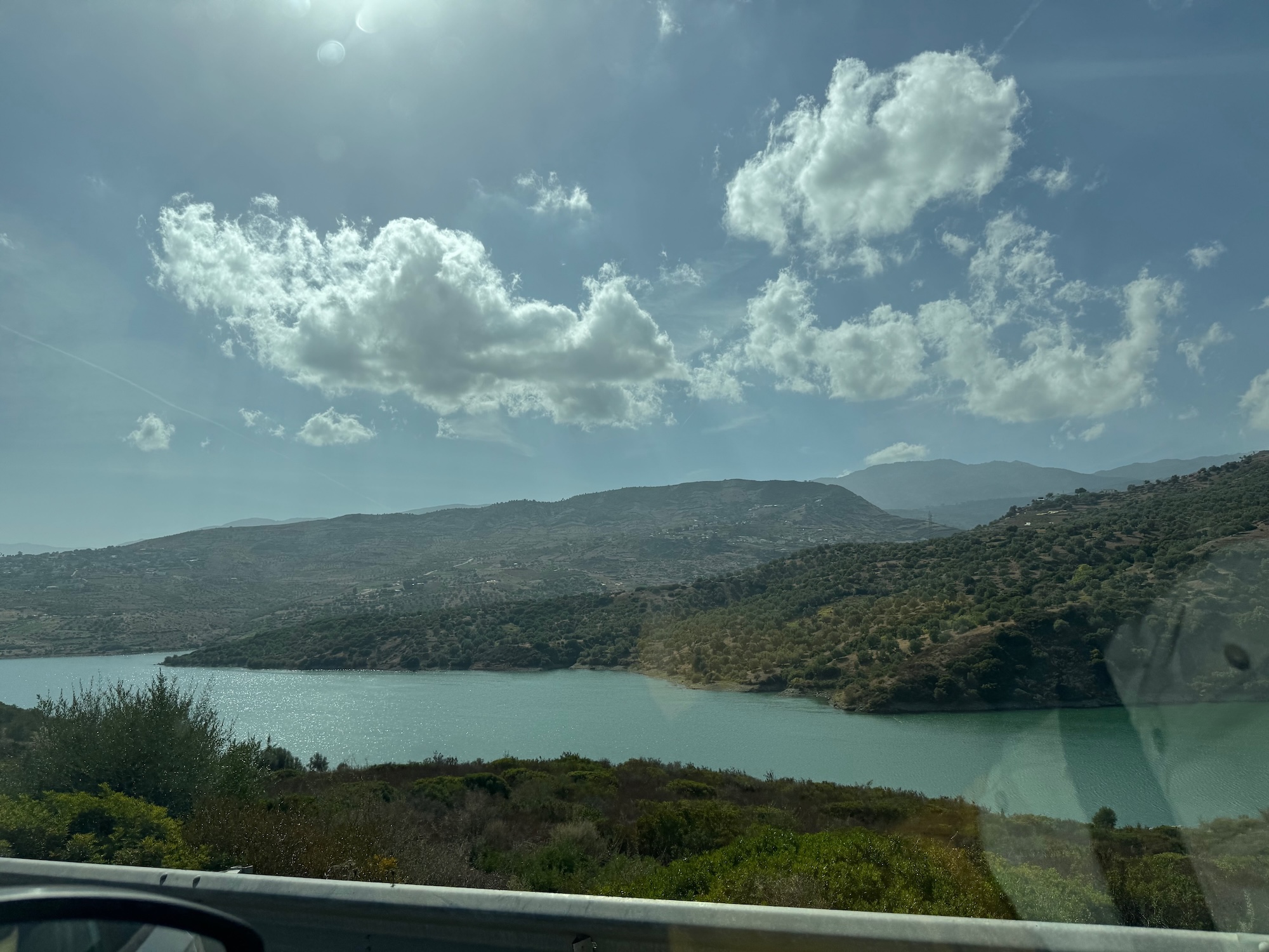 Im Rif Gebirge gibt es viele Stauseen